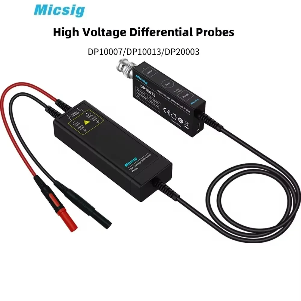 Micsig 1300V 100MHz High Volta - огляд і ціна High Voltage Differential Probe 100Mhz 1300V