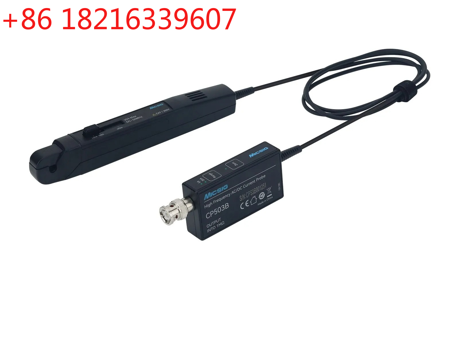 TAO Micsig High Frequency CP50 - огляд і ціна Current Probe Ac Dc 50Mhz Oscilloscope